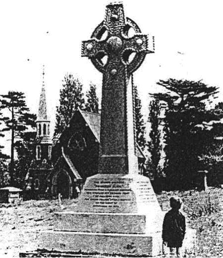 The memorial at Woolwich to those who lost their lives aboard the Princess Alice