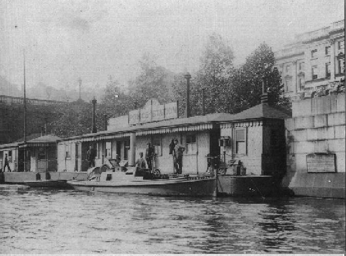 Thames Police 'Chowkidah' at Waterloo Pier Pontoon