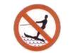 No water skiing